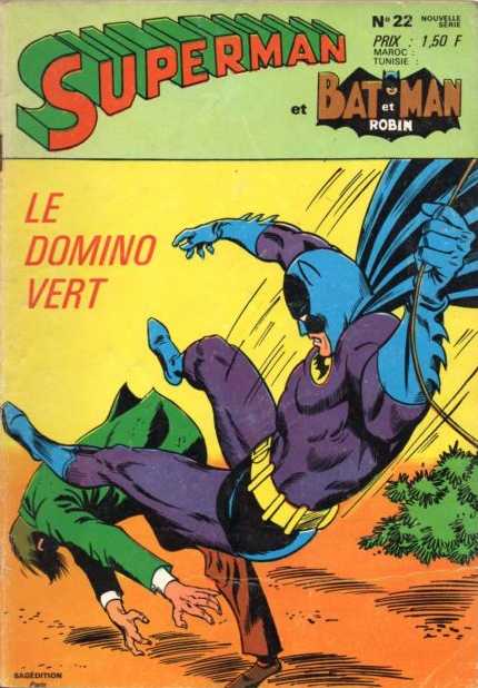 Scan de la Couverture Superman Batman Robin n 22
